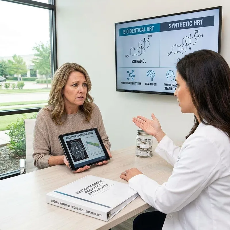 Bioidentical HRT vs Synthetic: How We Optimize Mood and Cognition in Perimenopause
