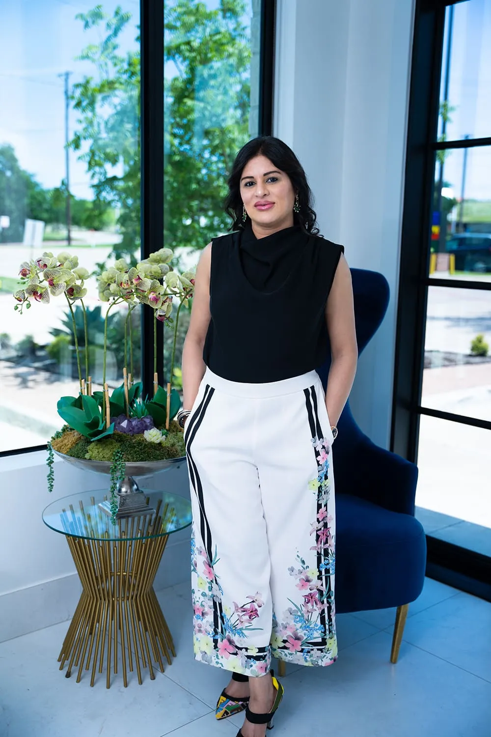 Dr. Haritha Mikkilineni, MD, at the Medrein Health clinic in Southlake, TX